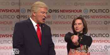 'Impeach me outside!': Alec Baldwin's Trump crashed 'Saturday Night Live' to give the Democratic debate the daytime show treatment