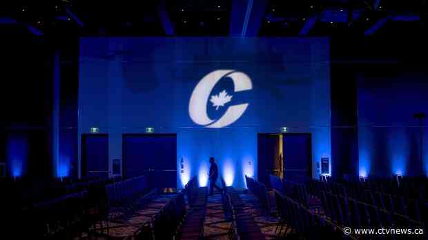 Conservative party's fundraising boss takes over temporary helm of party