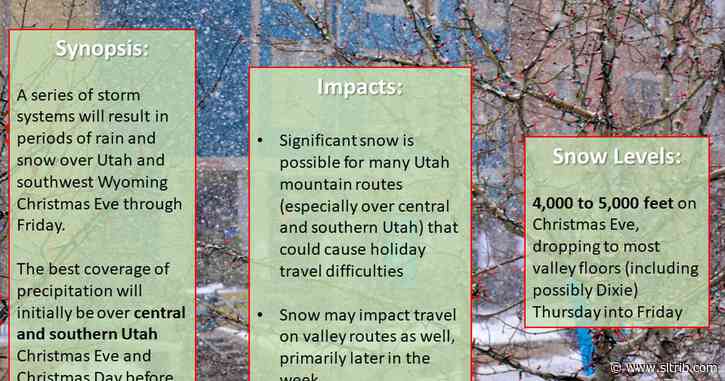 Dreaming of a white Christmas in Utah? Santa says ‘Maybe.’