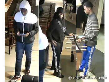 Three sought in Bank Street robbery