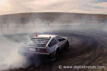 Electric DeLorean pushes the limits of self-driving tech with flawless drifting
