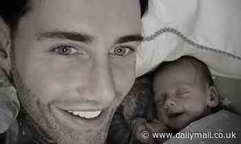 Jeremy McConnell dotes on newborn daughter Storm in sweet new snap