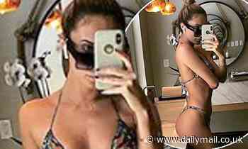 The X Factor: Celebrity winner Megan McKenna highlights her sensational figure in a VERY racy bikini