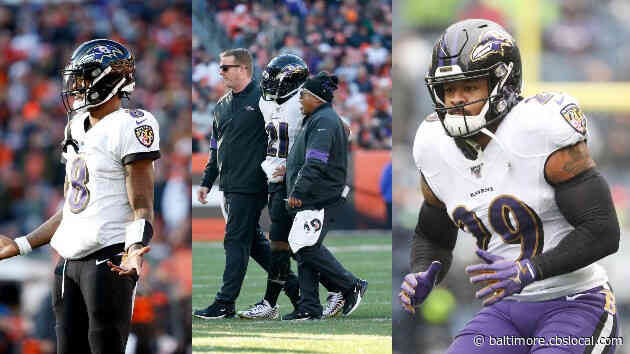 Lamar Jackson, Earl Thomas Among Ravens Who Won’t Play Against Steelers