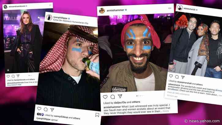 Celebs Dragged for Celebrating Saudi Arabia at Kingdom’s Image-Polishing Rave