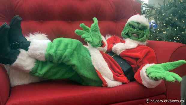 He's as 'cuddly as a cactus' but the Grinch still draws a big crowd for Christmas