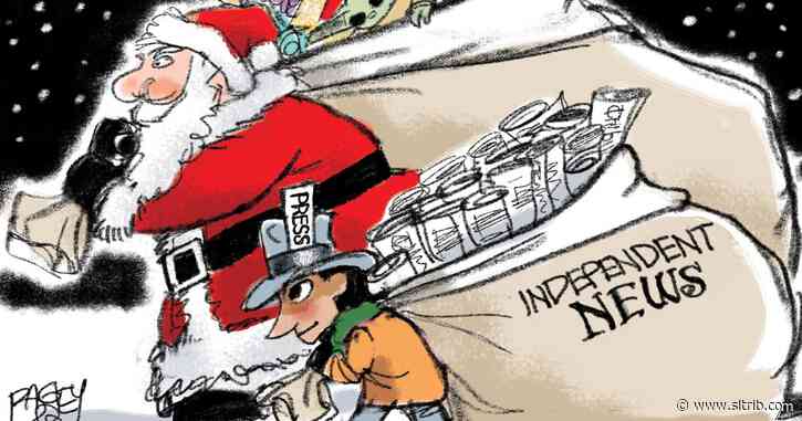 Bagley Cartoon: Santa’s Helper