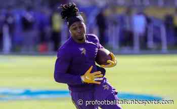 Alexander Mattison is inactive, so Mike Boone will make his first start