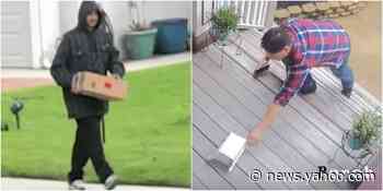 8 times suspected 'porch pirates' have been thwarted from stealing holiday packages