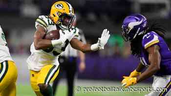 Aaron Jones TD run gives Packers lead over Vikings