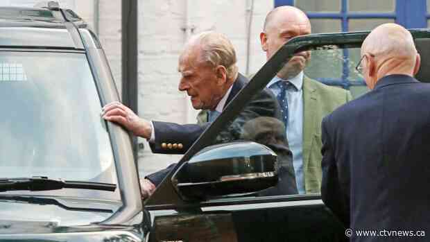Home for the holidays: Prince Philip leaves hospital