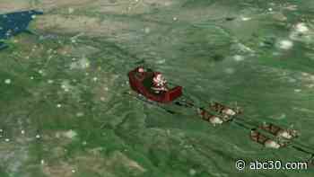 NORAD tracking Santa on flight around the world