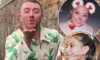 Caroline Flack, Sam Smith and stars celebrate Christmas Eve  