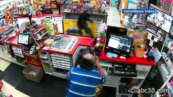 Armed robbery suspect shot and killed by Air Force veteran was from Merced