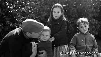 Kate shares black and white snap of family on Christmas Day