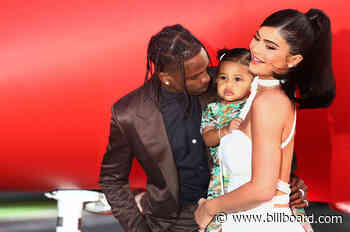 Travis Scott Brings Christmas Cheer to Daughter Stormi With 'Trolls' Character Surprise: Watch