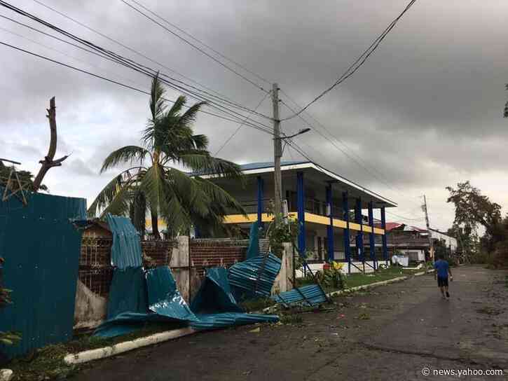 Philippine typhoon Phanfone ruins Christmas for travelers, evacuees