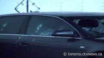 Male victim shot and seriously hurt outside Mississauga hotel