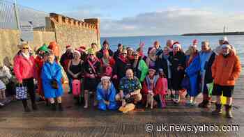 Christmas Day swimmers take to the sea across Ireland
