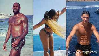Athletes On Vacation -- Can't Compete!