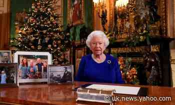 Queen acknowledges 'bumpy' year as royal family attends Christmas services