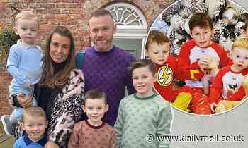 Coleen and Wayne Rooney share Christmas family photos