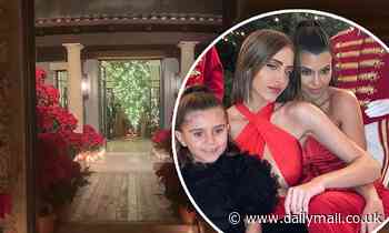 Kardashians' Christmas party held at Kourtney's $8.5m mansion