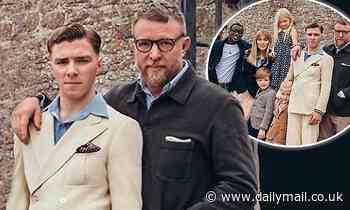 Guy Ritchie shares a rare snap with all his family ... after legal blow up with ex Madonna
