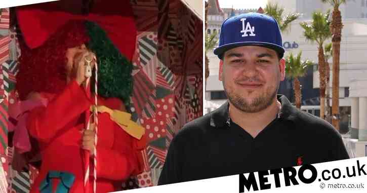 Kim Kardashian plays cupid and tries to set Sia up with Rob Kardashian at Christmas party