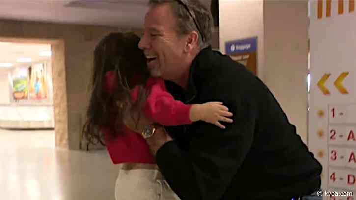 Christmas reunions Tucson International Airport