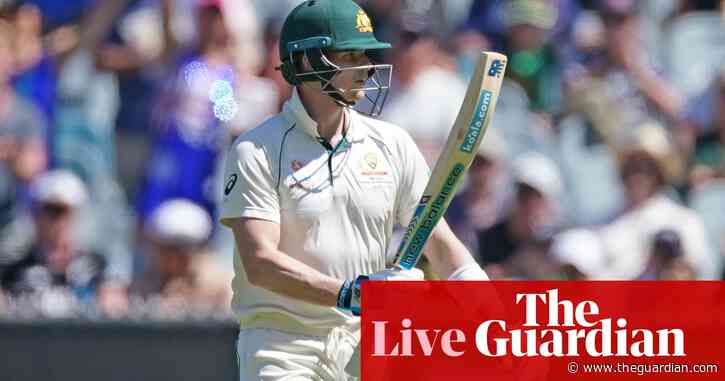 Australia v New Zealand: Boxing Day Test, day one – as it happened
