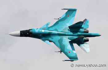 Watch Russia's Su-34 Fighter Complete Its Mission In Extreme Weather