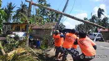 Christmas typhoon kills 20 in Philippines