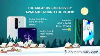 Redmi Note 8, Redmi Note 8 Pro, Redmi 8 Now on Open Sale in India: Check Price, Specifications, More