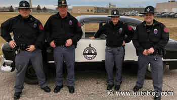 Nebraska State Patrol reenacts 'A Christmas Story' in its vintage '50s Ford