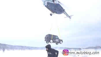 'Fed up' Russian Instagrammer airdrops a Mercedes-AMG G63 without a parachute