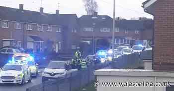 Police called to Llanrumney street after reports of a fight on Boxing Day