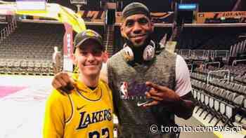 Ontario teen's dying wish of meeting LeBron James comes true on Christmas Day