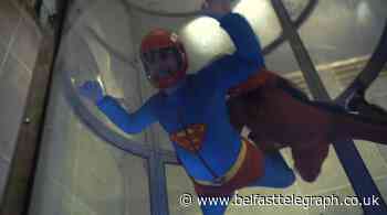 Northern Ireland wheelchair user ‘felt freed’ after indoor skydiving