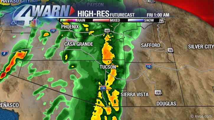 Another round of rain expected Friday