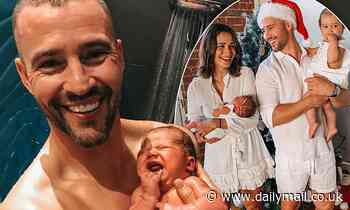 Kris Smith shares sweet snaps with newborn daughter Frankie