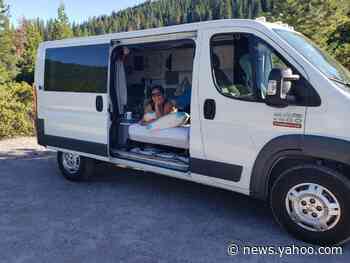 A Sacramento couple spent $1,000 at Ikea to turn a Ram van into a DIY tiny home called 'Flippie'