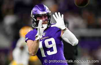 Adam Thielen says being shutout had “nothing to do” with hamstring
