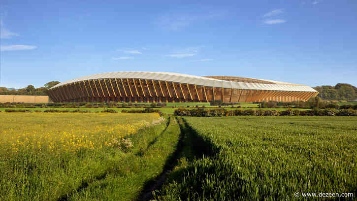 Zaha Hadid Architects wins approval for world's first all-timber stadium