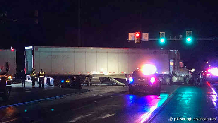1 Person Killed When SUV Crashes With Tractor Trailer