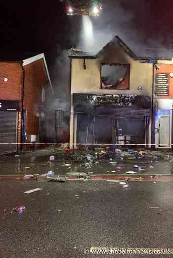 Full devastation of fire revealed as Farnworth business owners left devastated by 'explosions'