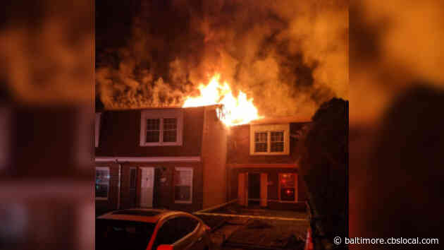 Fire In Severn Displaces 10 People, Sends Firefighter To Hospital