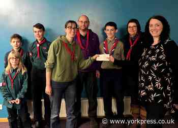 Scout group minibus fund boosted