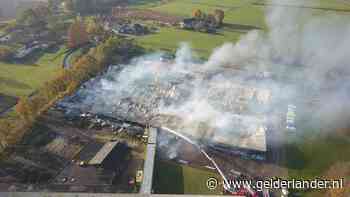 Run op caravans na grote brand in stalling Oeffelt
