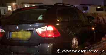 Suspected drink-driver arrested after car crashes into garden in Trowbridge, Cardiff